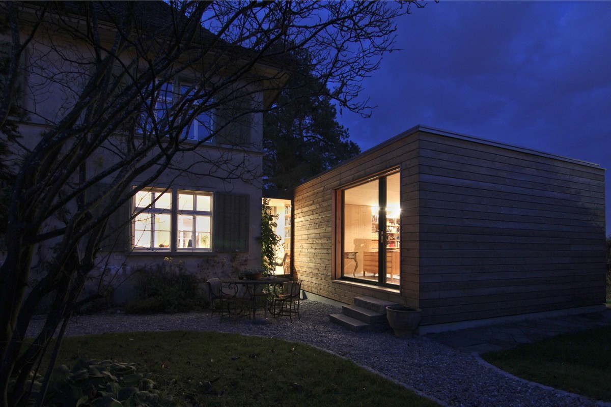 AussenAnsichtNordWestNacht